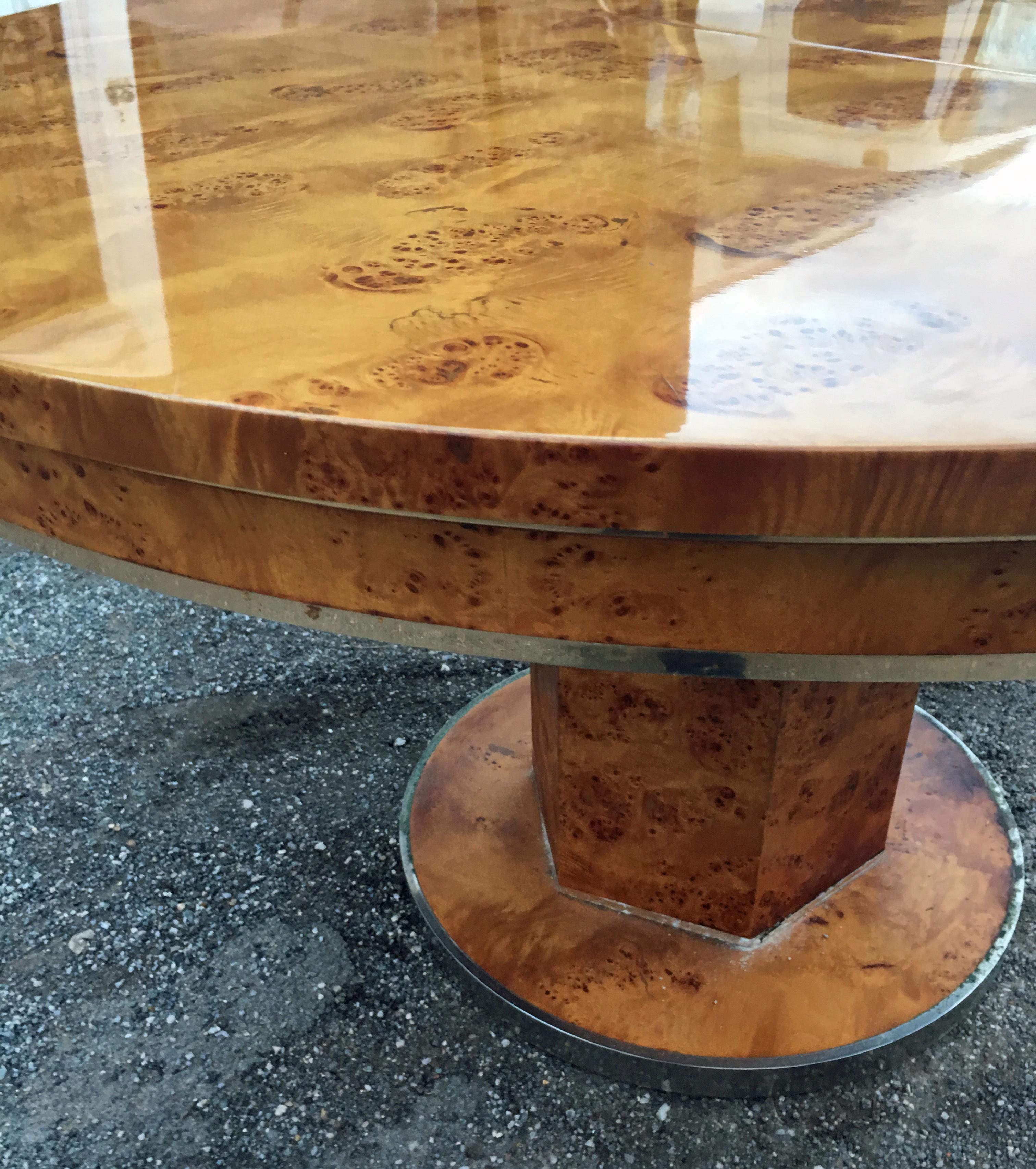 burl veneer furniture