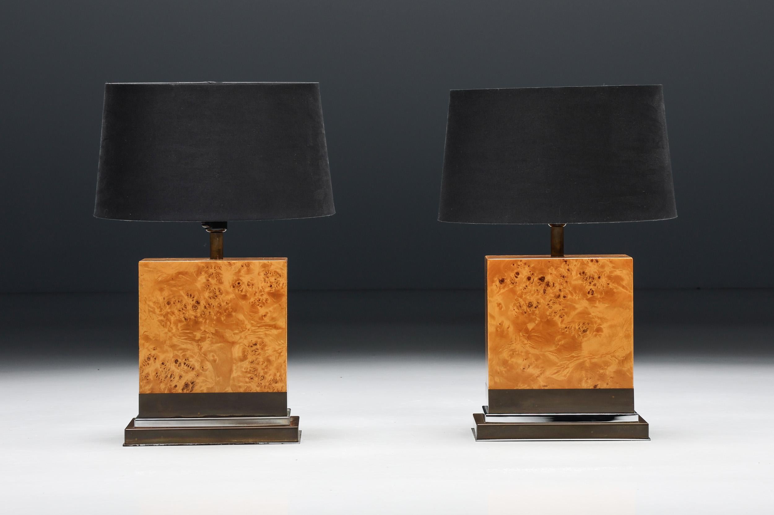 Jean Claude Mahey Table Lamp, Hollywood Regency, France, 1970s In Excellent Condition In Antwerp, BE