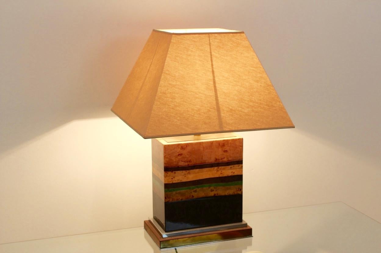 20th Century Jean Claude Mahey Table Lamp, signed, France 1970s