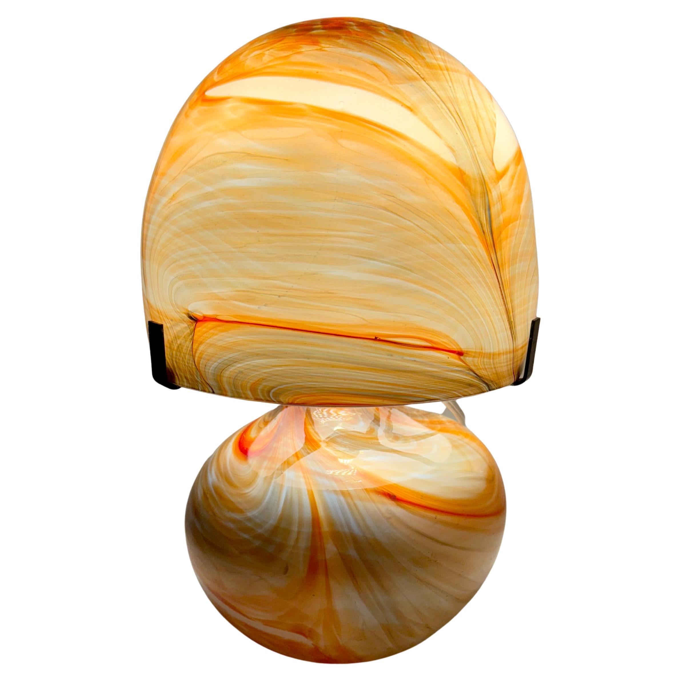 Jean-Claude Novaro Blown Glass Table Lamp