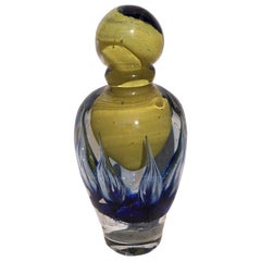 Jean Claude Novaro Glass Vase Perfume Bottle