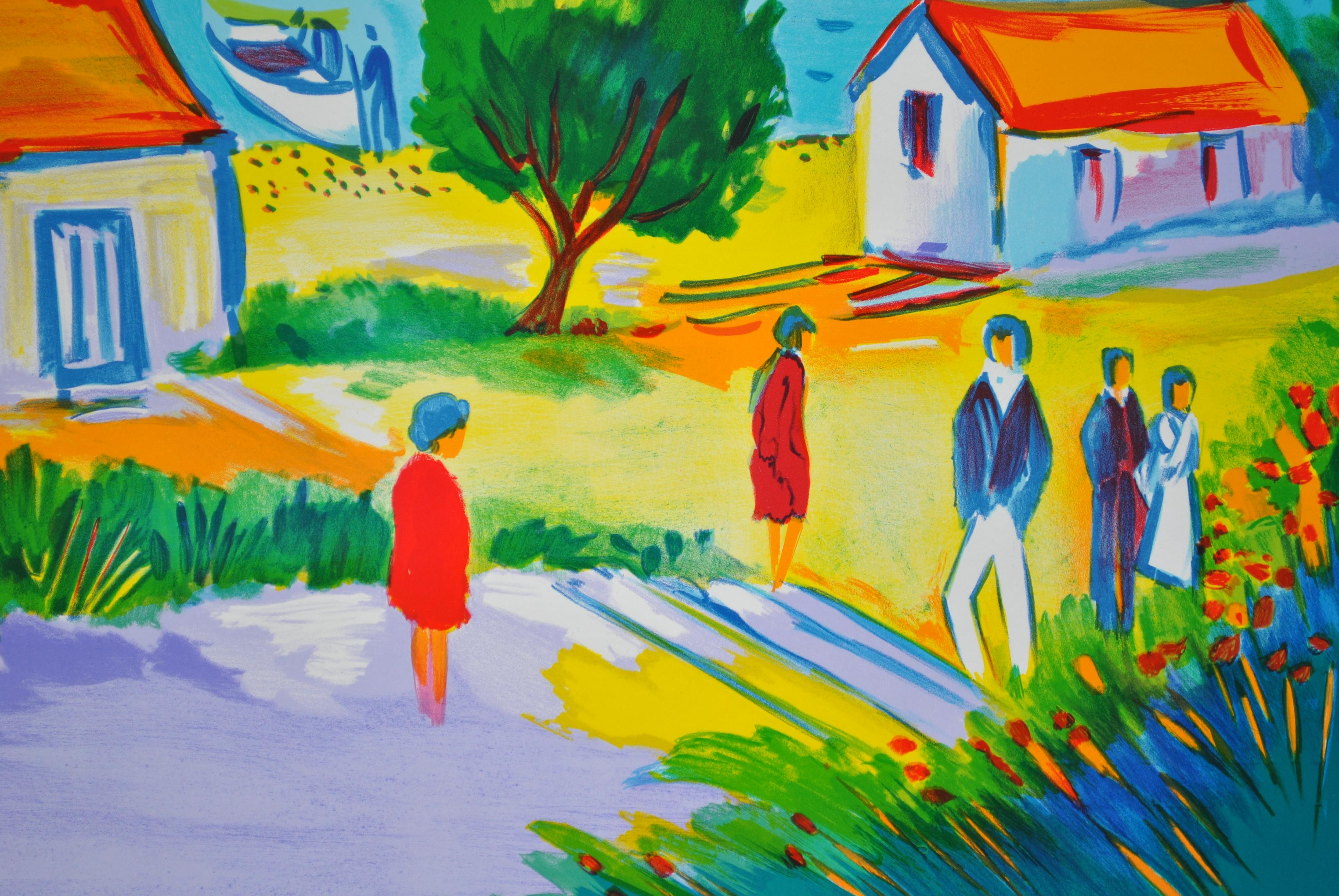 Jean-Claude PICOT (1933-)
Costa Azul : Alrededores de Marsella, 1982

Litografía original
Firmado a lápiz
Numerado / 250 (el número que puedes ver puede ser diferente)
Sobre papel estucado 76 x 56 cm (c. 30 x 22 pulg.)

Excelente estado