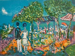 Dîner sur la terrasse en bord de mer