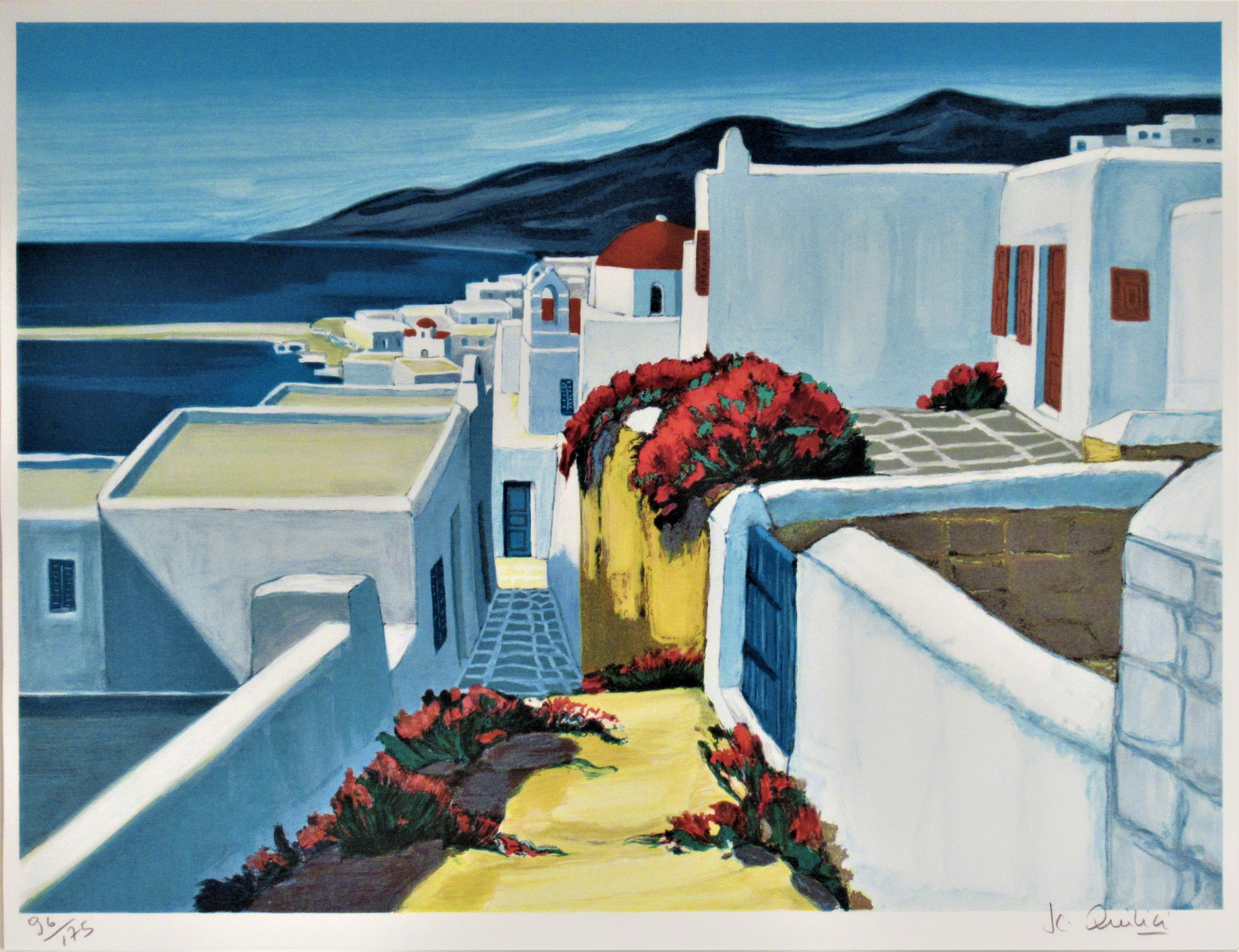 Mykonos, Greece - Print by Jean-Claude Quilici