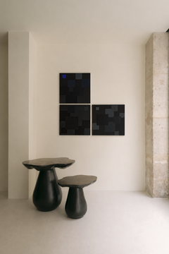 Ka-Rê 257, Pittura astratta geometrica, 52x52 cm, Firmata, Buono stato