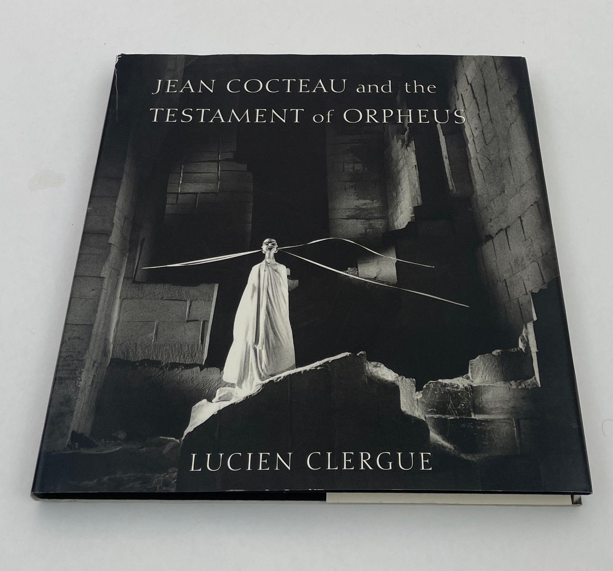 Jean Cocteau and The Testament of Orpheus by David LeHardy Sweet, Lucien Clergue.A legendary French photographer presents a dramatic visual journal of the creation of Jean Cocteau's remarkable film Testament of Orpheus, capturing the essential scene