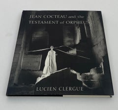 Jean Cocteau and The Testament of Orpheus Hardcover by Lucien Clergue 1st Ed.