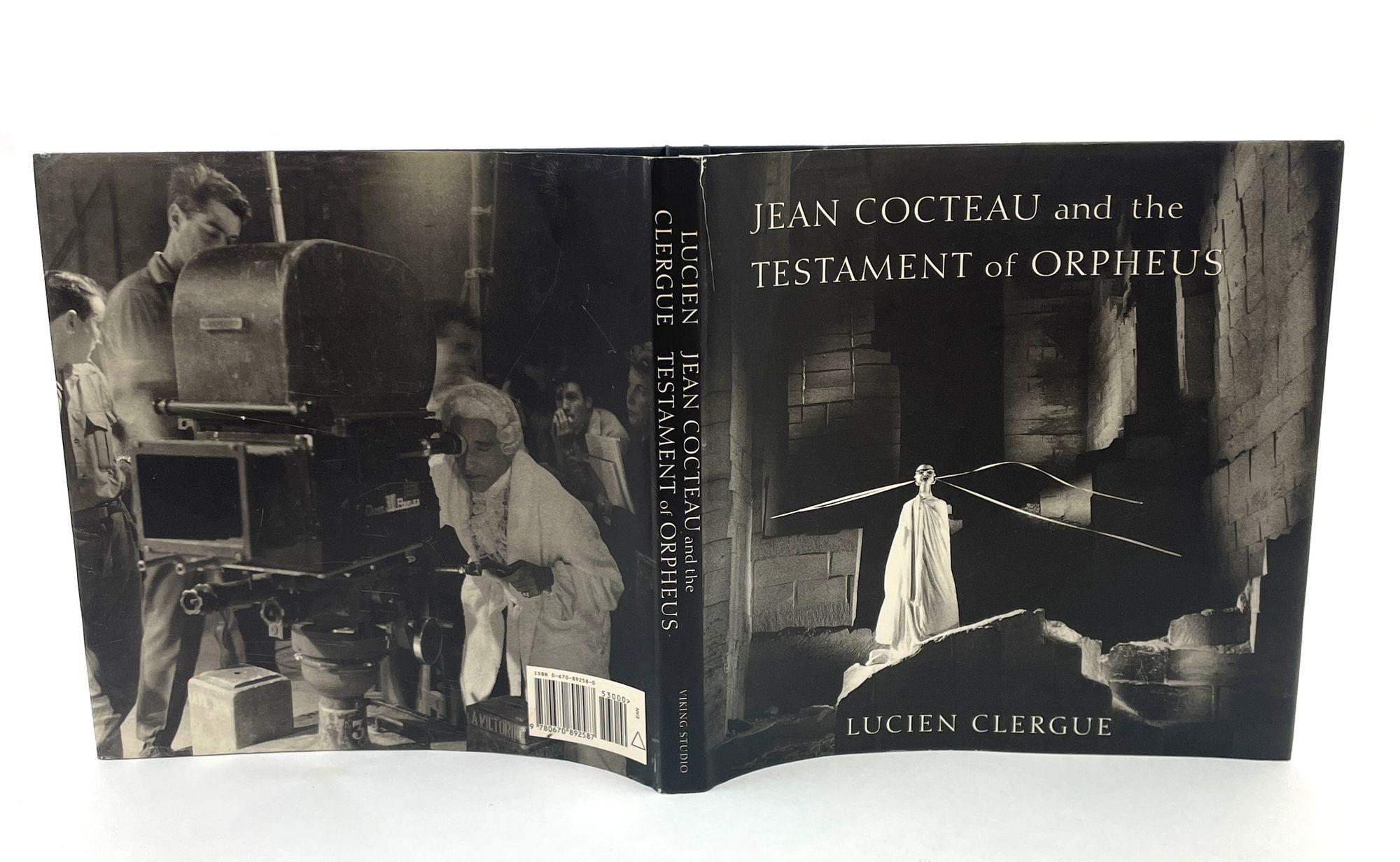 Jean Cocteau and The Testament of Orpheus Hardcover by Lucien Clergue 1st Ed. In Good Condition For Sale In North Hollywood, CA