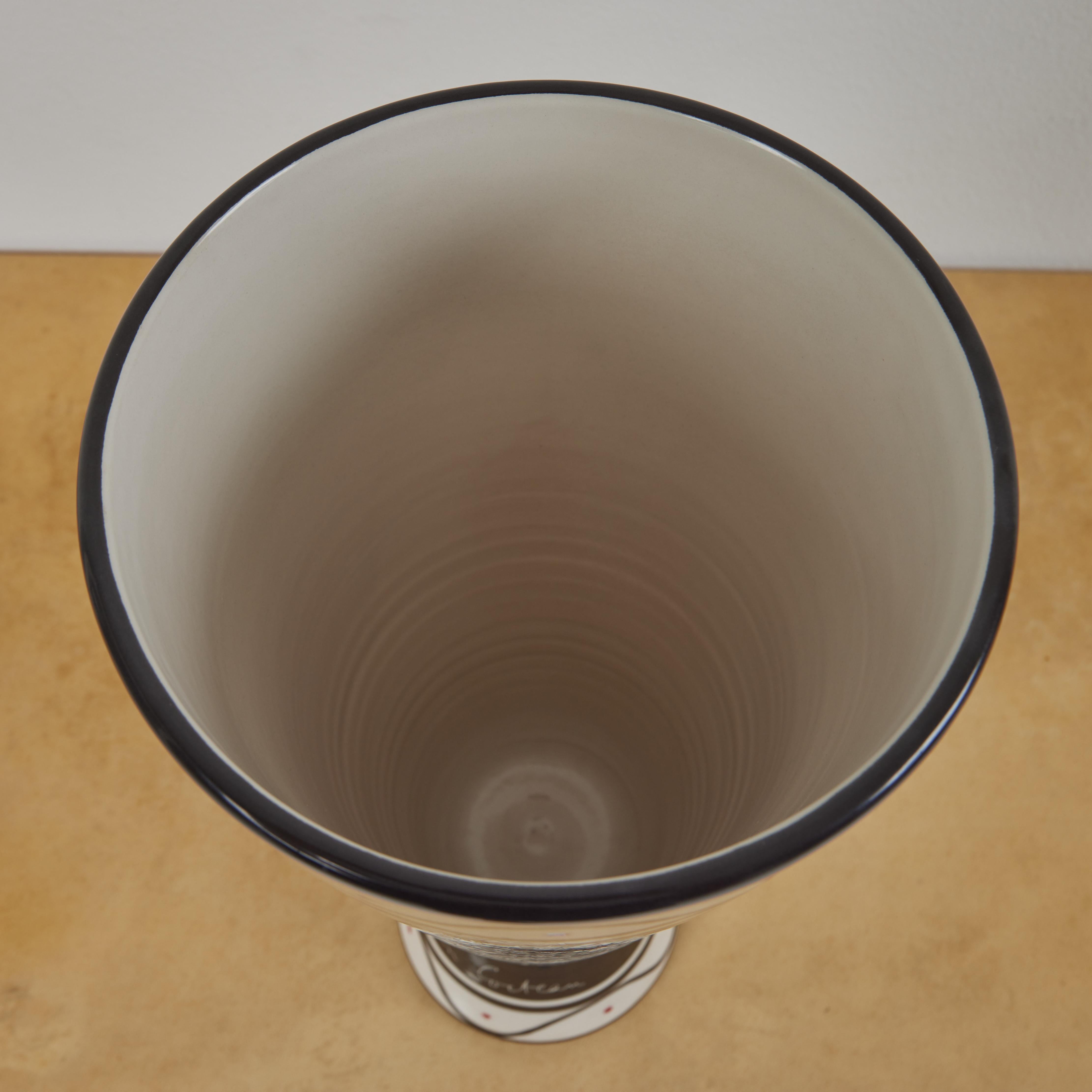  Deko-Vase von Jean Cocteau  (Ton) im Angebot