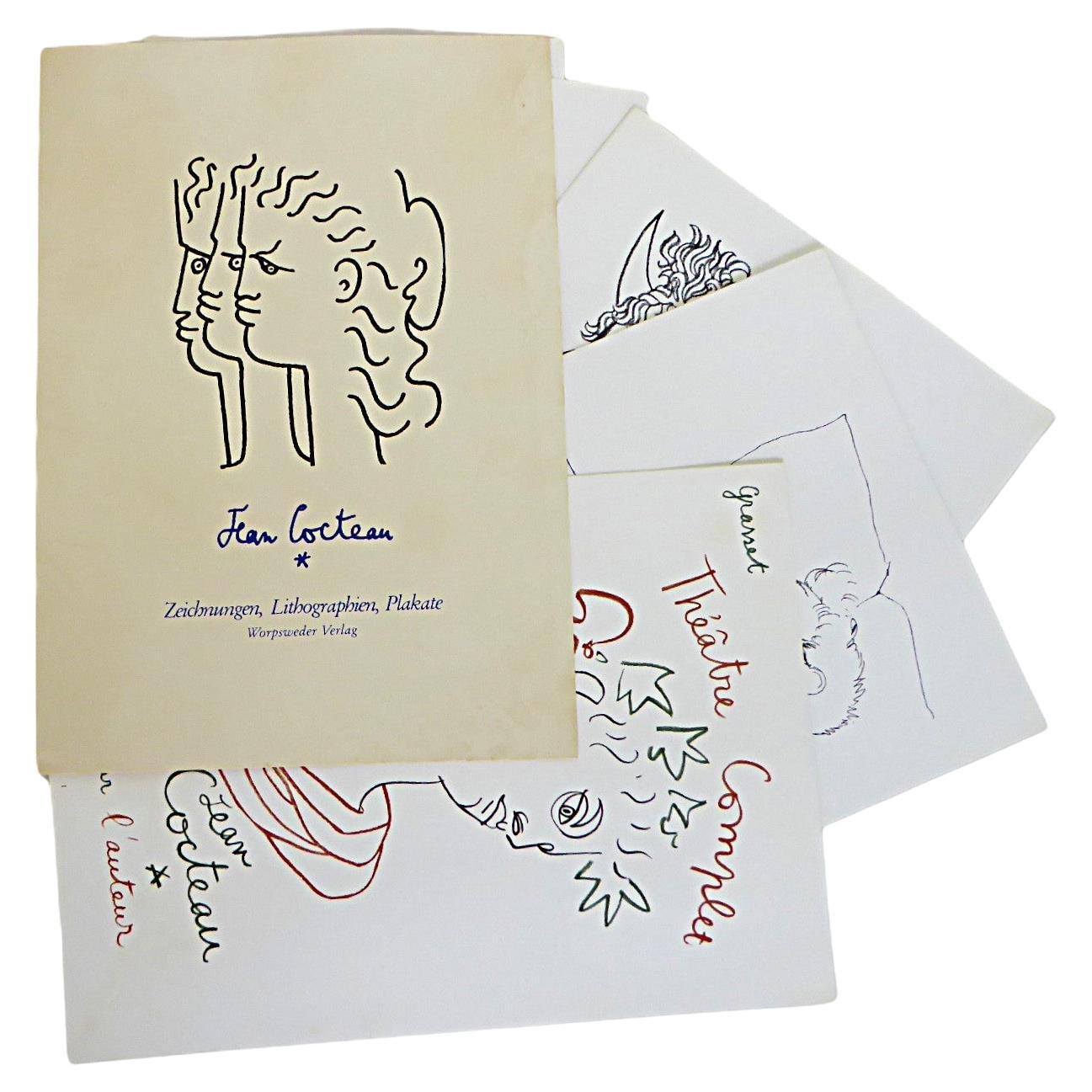 Jean Cocteau "Disegni litografie manifesti" Folio editore tedesco 1982