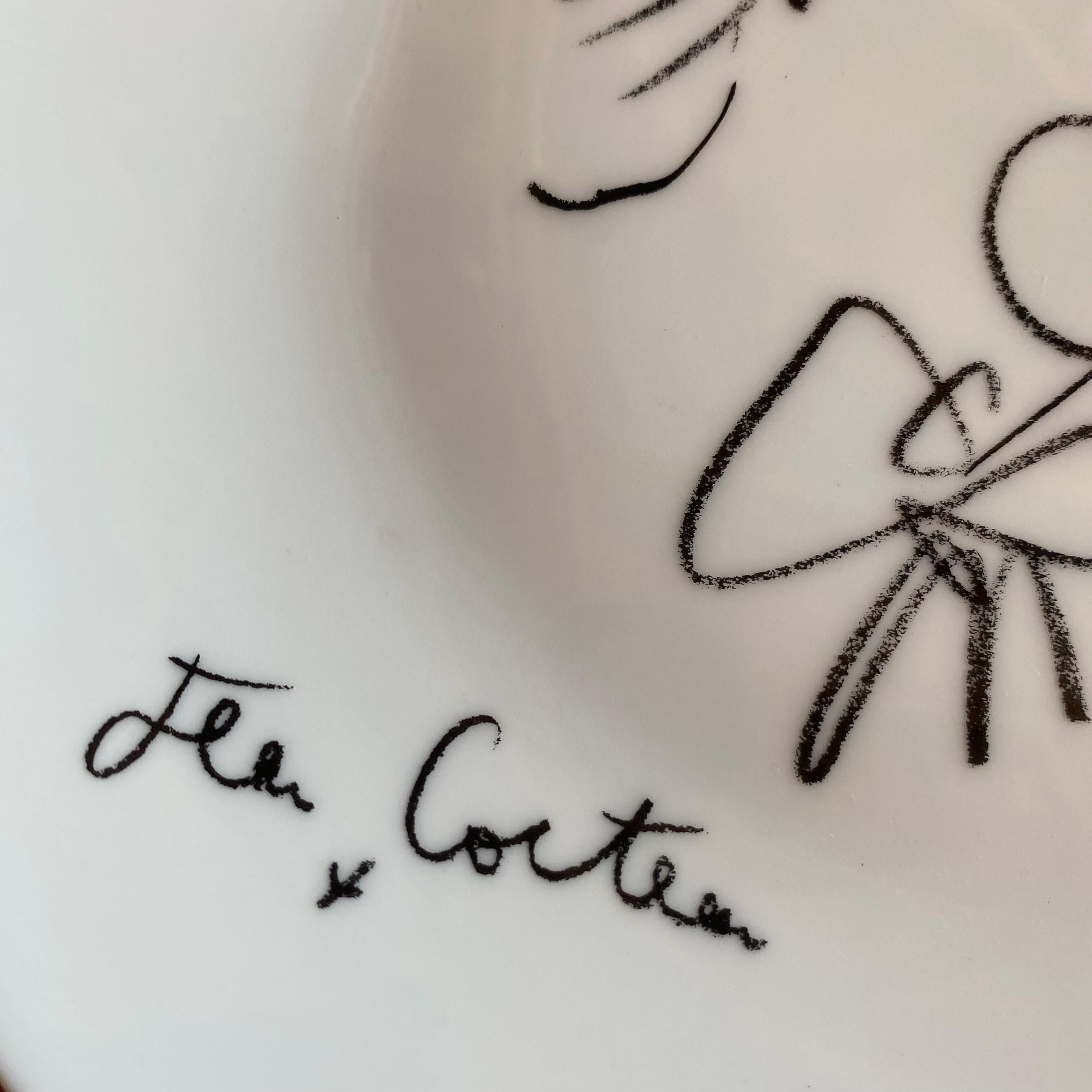 Jean Cocteau  Marianna  Piatto decorativo  Firmato in vendita 1