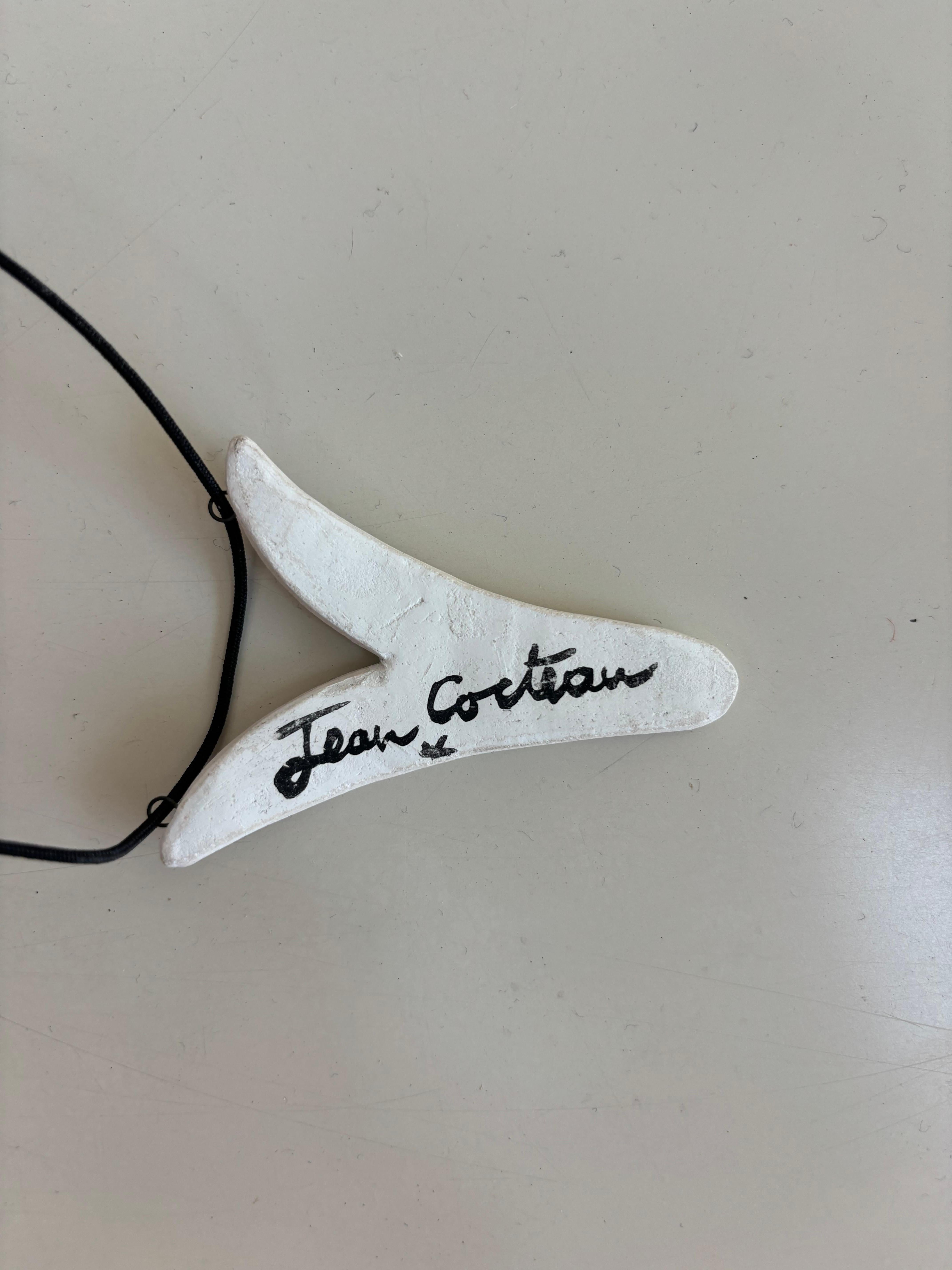 Céramique Collier Jean Cocteau en vente