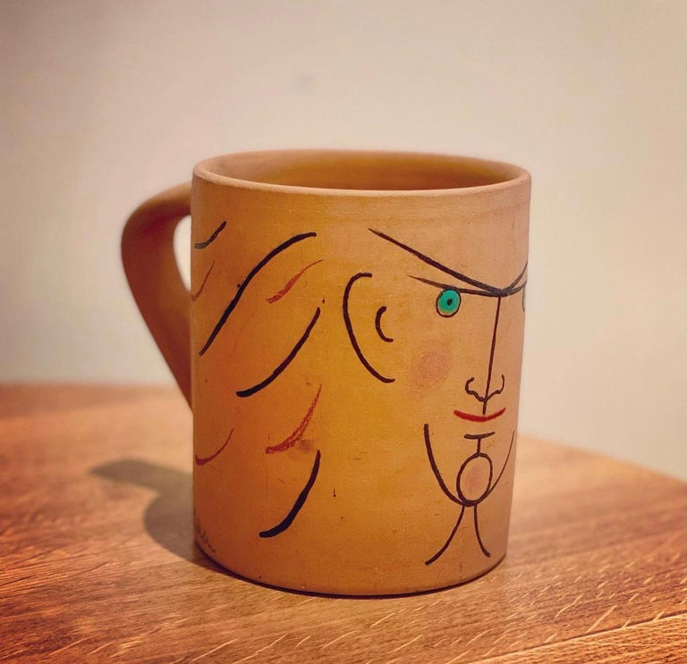 Jean Cocteau ceramic mug - 