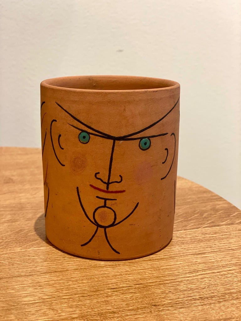 Art Deco Jean Cocteau Original Edition Ceramic Mug 