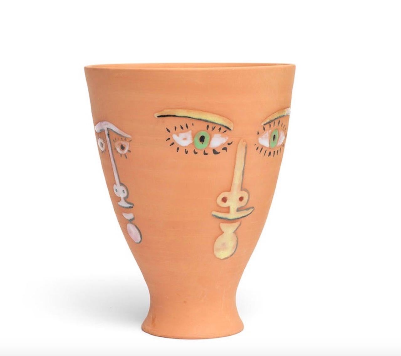 Vaso in ceramica di Jean Cocteau - 