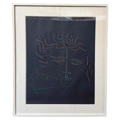 Jean Cocteau: Pastel on Paper