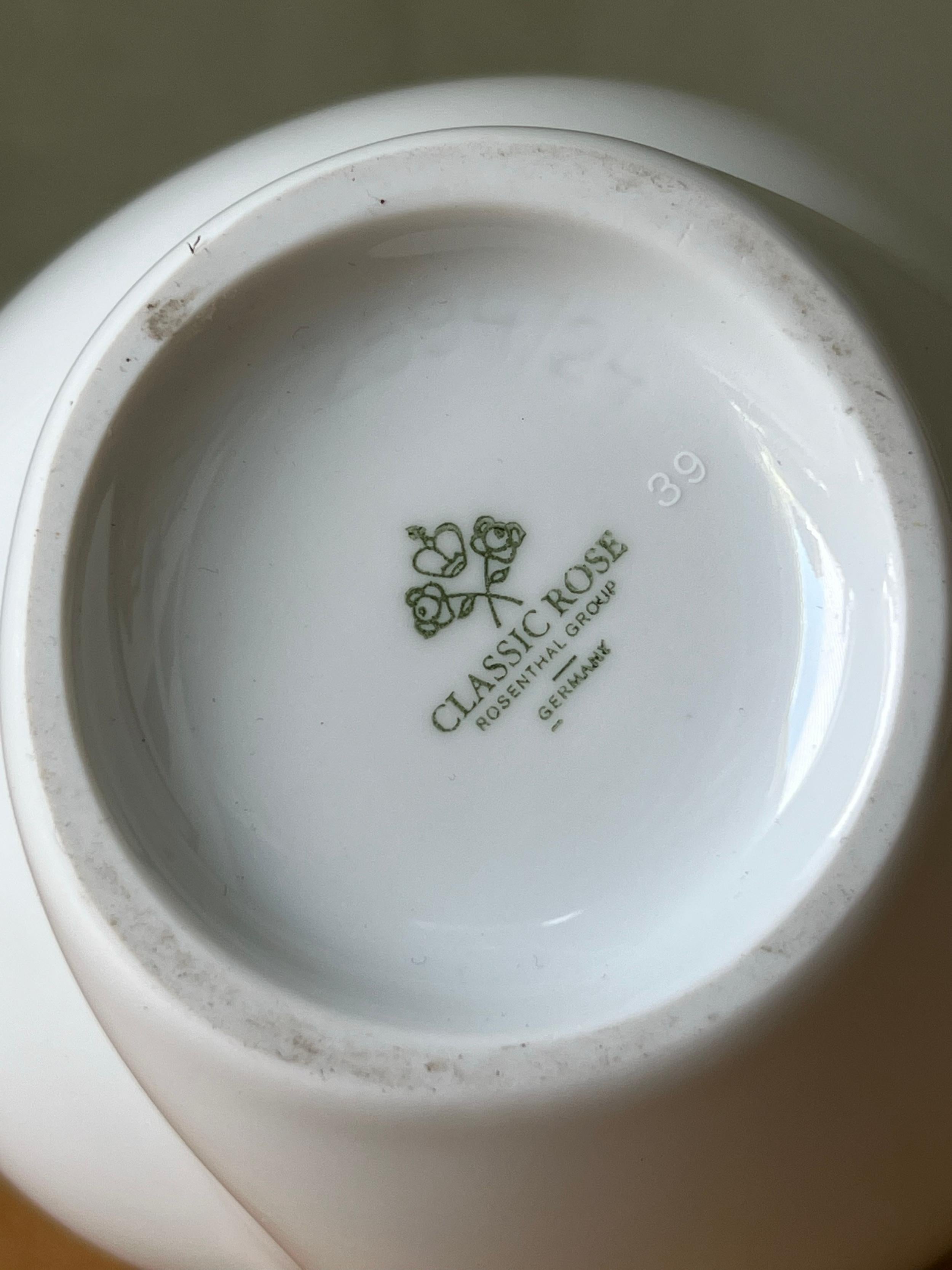 German Jean Cocteau Porcelain Vase 