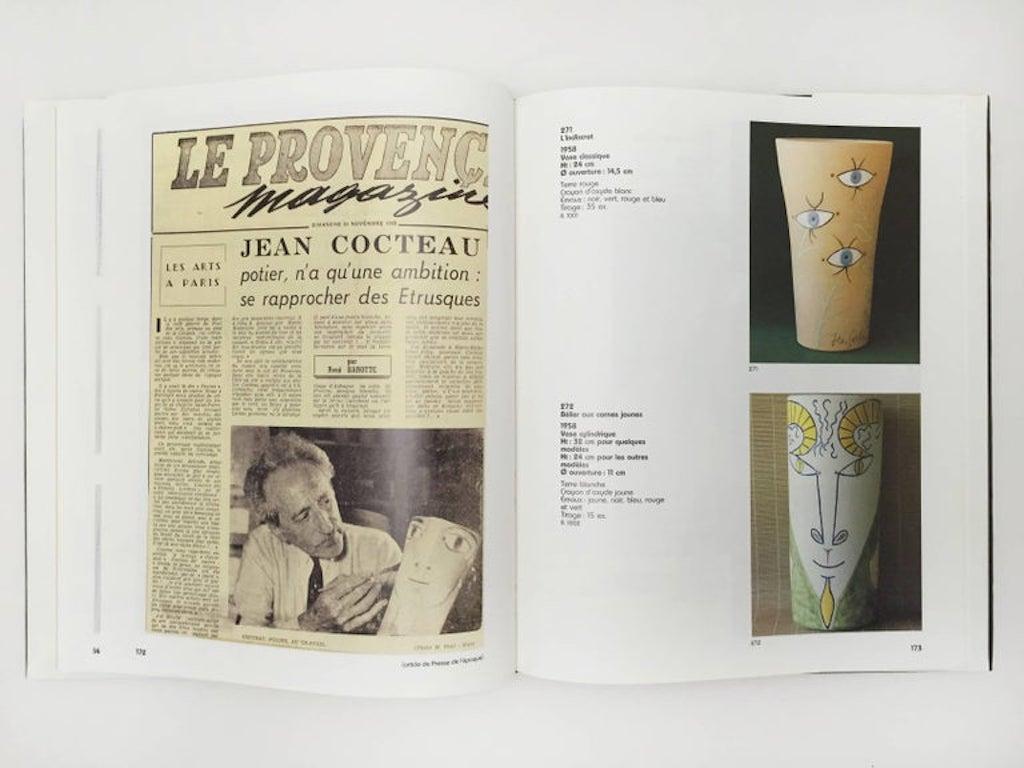 French Jean Cocteau, Poteries, Catalogue Des Ceramiques, 1957-1963, First Edition, 1989 For Sale