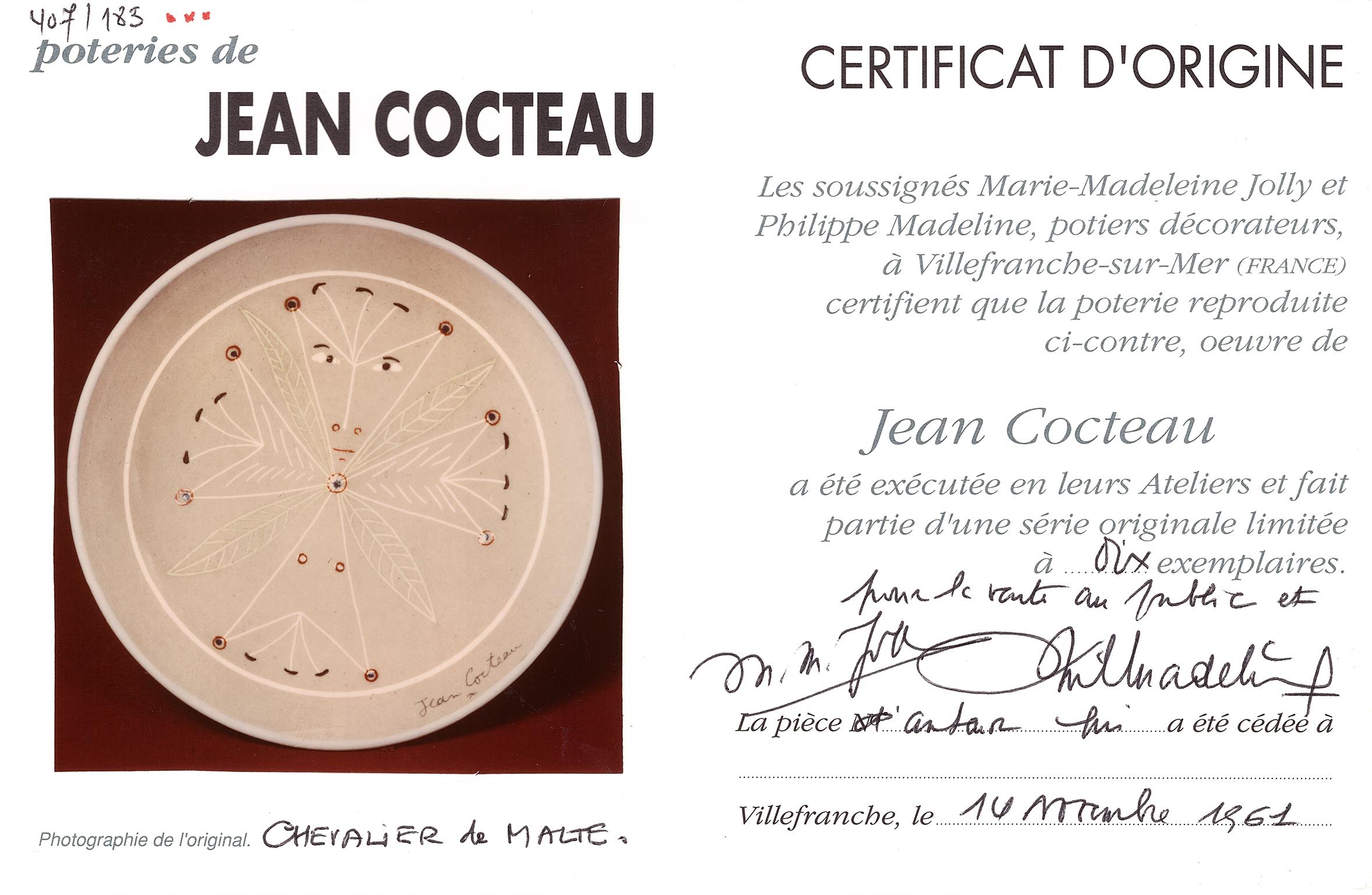 Jean Cocteau (1889-1963)
