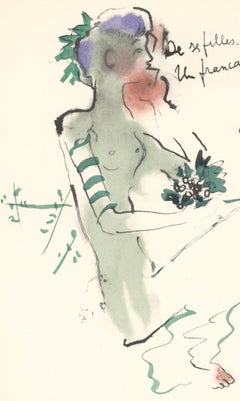 Cocteau, Bacchante assise, Vins, Fleurs et Flammes (dopo)