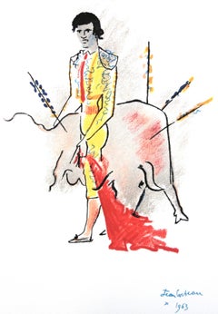Cocteau, Banderilles de feu, Lithographies de Jean Cocteau (after)