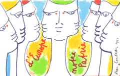 Jean Cocteau, Untitled, from We Believe in Europe, 1979 (after)
