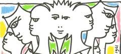 Jean Cocteau, Untitled, from We Believe in Europe, 1979 (after)