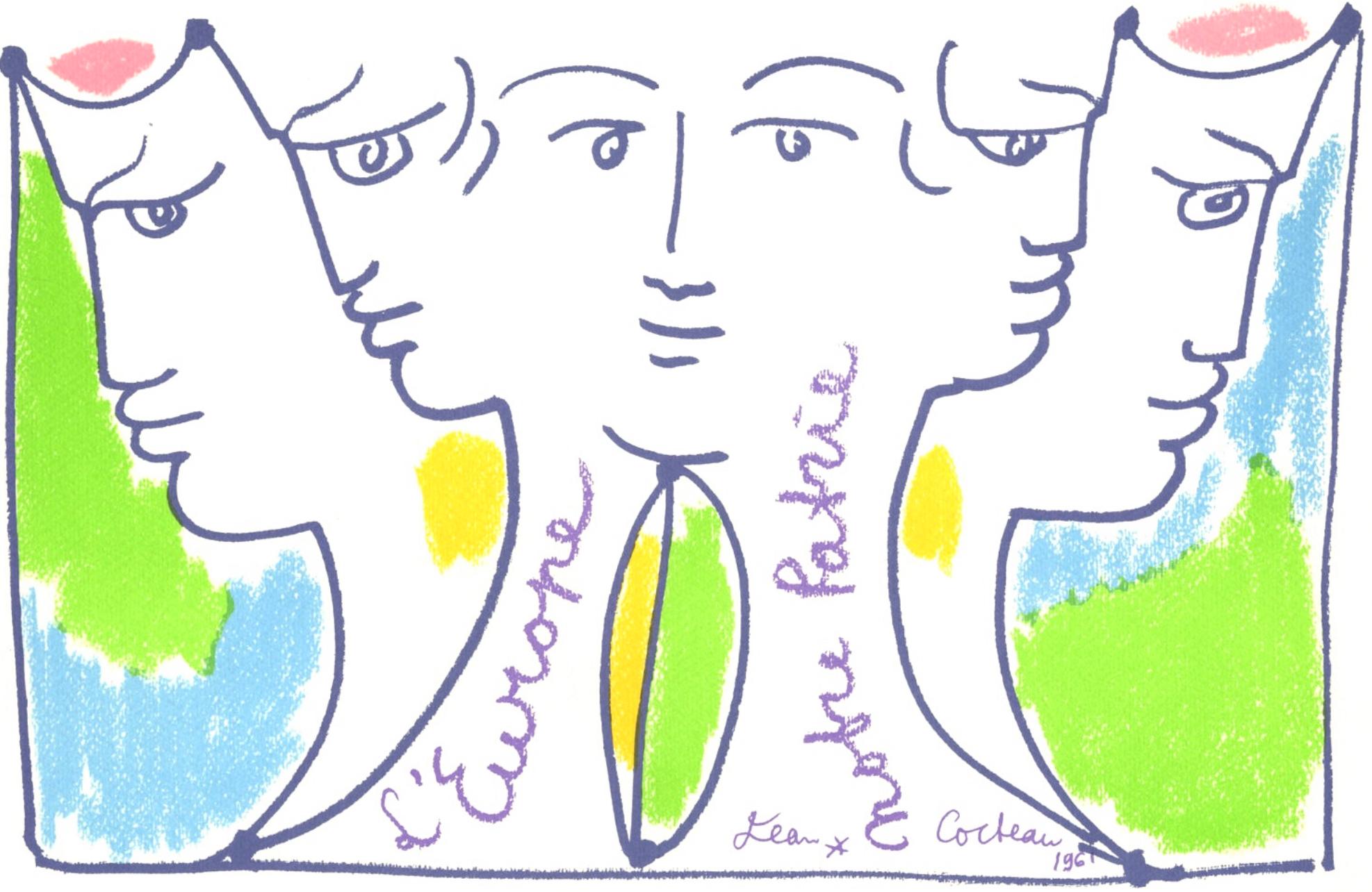 Cocteau, Composition, Nous croyons en l'Europe (after)