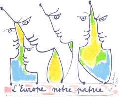 Vintage Cocteau, Composition, Nous croyons en l'Europe (after)