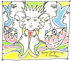 Cocteau, Composizione, Nous croyons en l'Europe (dopo)