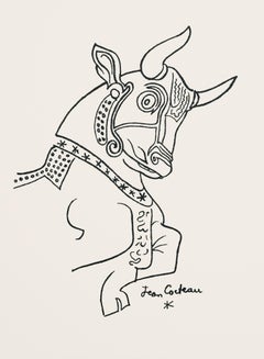 Cocteau, composition, Taureaux (après)