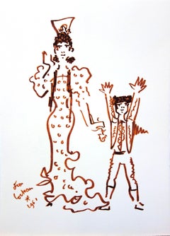 Cocteau, composition, Taureaux (après)