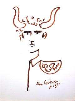 Cocteau, composition, Taureaux (après)