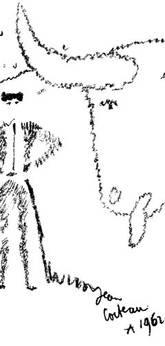 Jean Cocteau, Confrontation, from Bulls, 1965 (after)