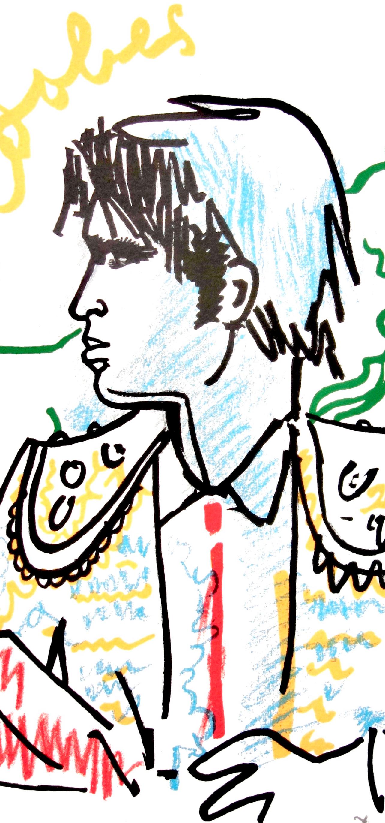 Cocteau, El Cordobès, Lithographies de Jean Cocteau (after) For Sale 2