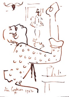Cocteau, Flamenco, Taureaux, Lithographies de Jean Cocteau (after)