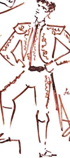 Jean Cocteau, The Carnation of Provocation, from Bulls, 1965 (after)