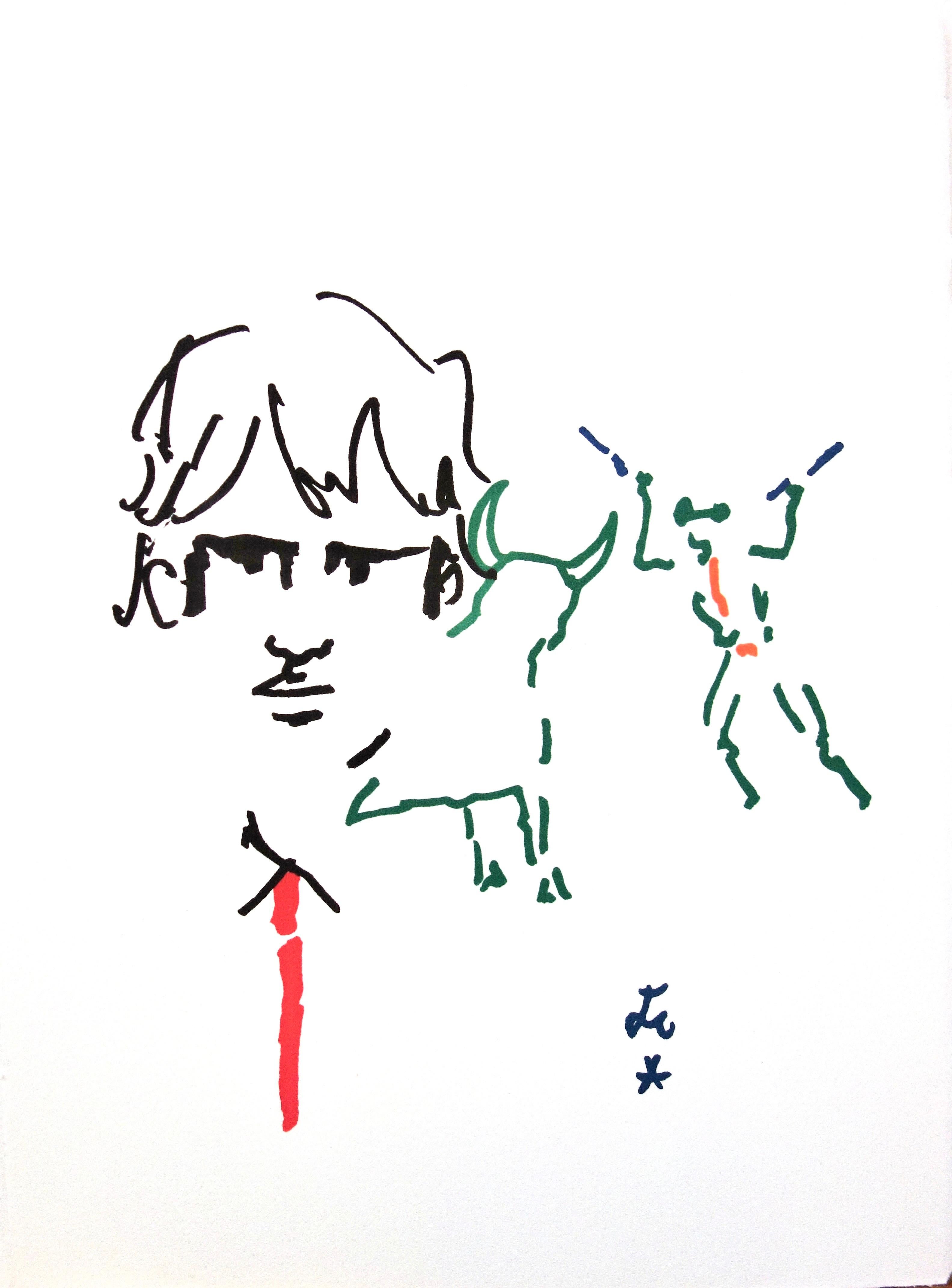 Cocteau, Rendez vous, Lithographies de Jean Cocteau (after) For Sale 4