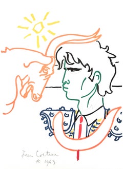Cocteau, Tête à tête, Lithographies de Jean Cocteau (after)