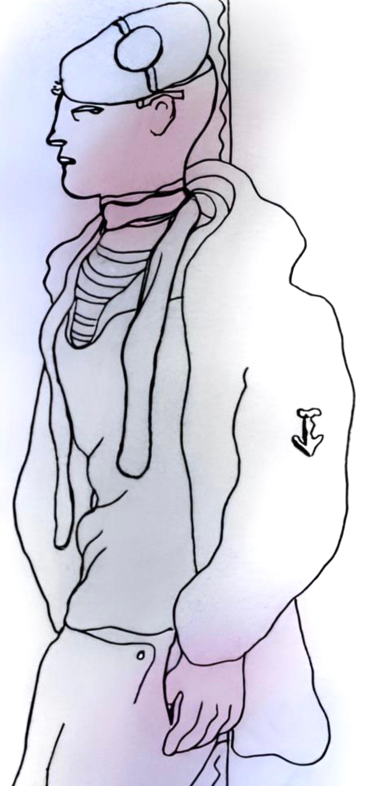 Composition du Livre Blanc, Jean Cocteau en vente 2