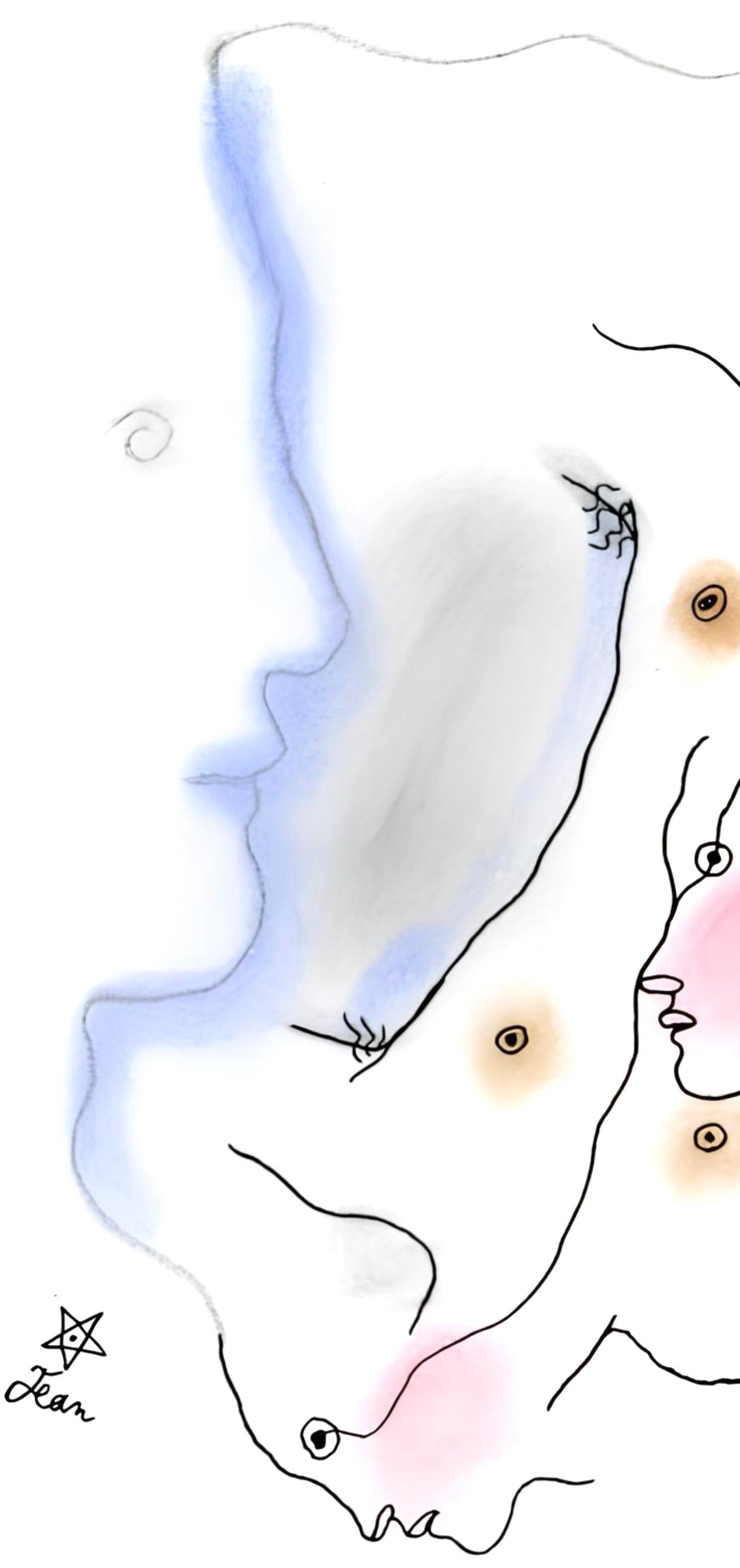 Composición, Le Livre Blanc, Jean Cocteau en venta 2