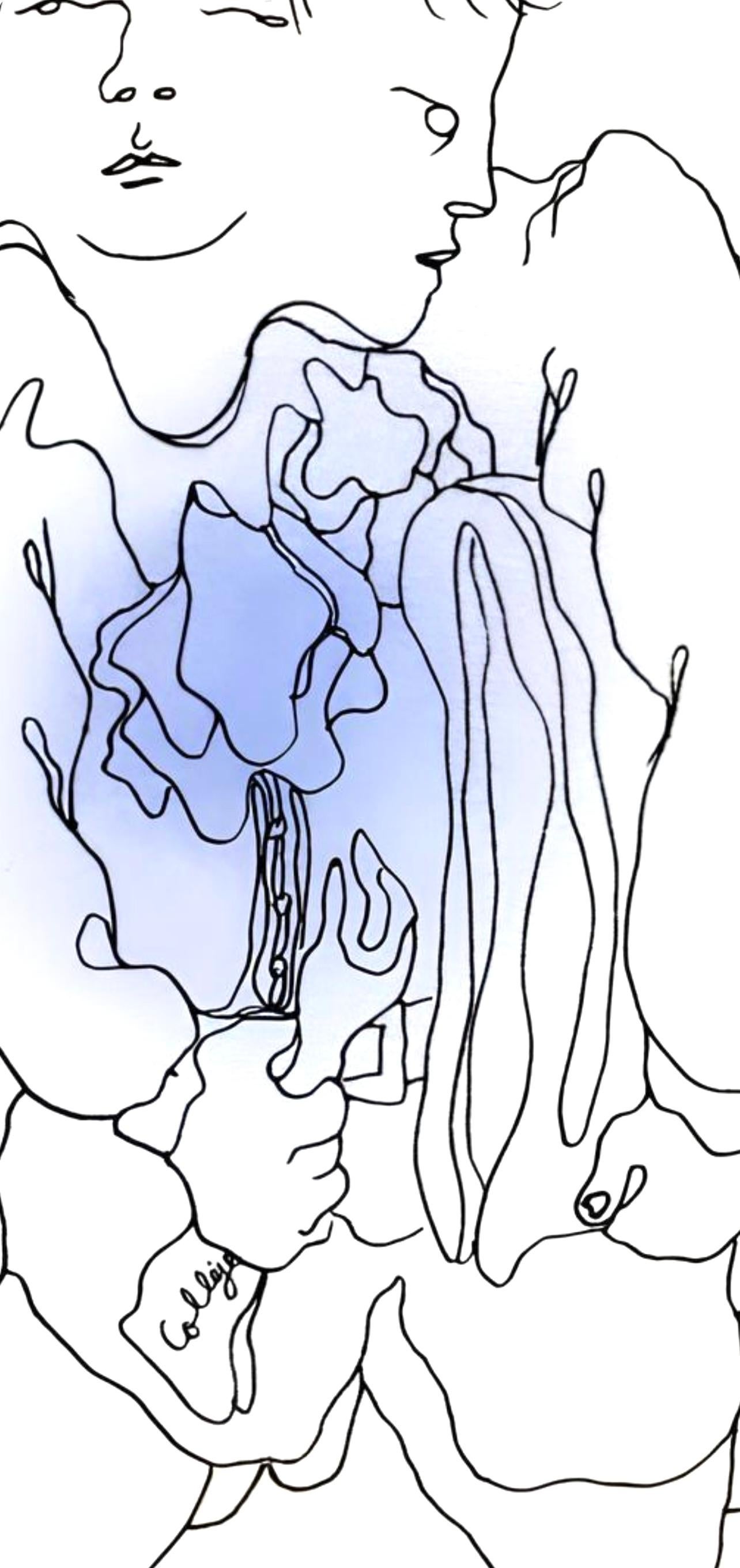 Composición, Le Livre Blanc, Jean Cocteau en venta 3
