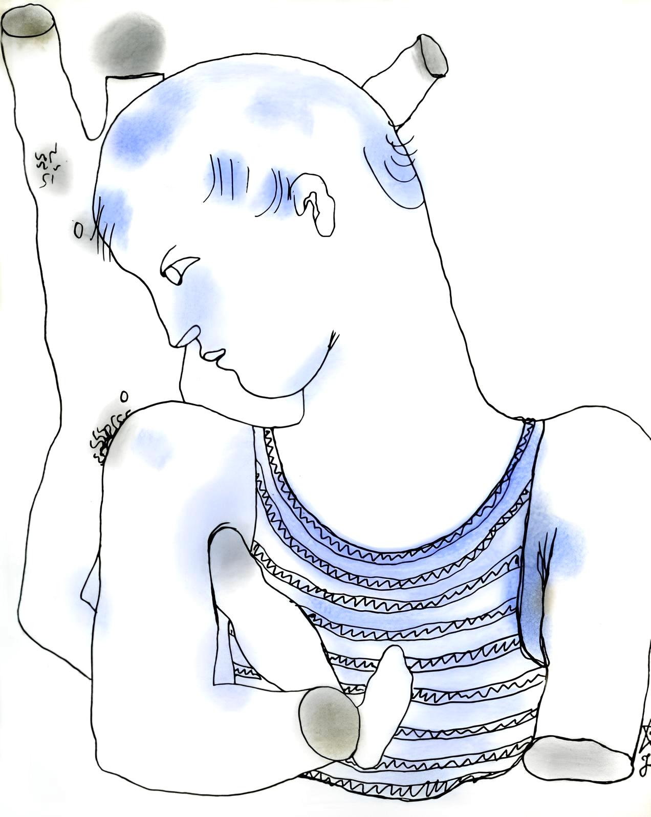 Composizione, Le Livre Blanc, Jean Cocteau in vendita 3