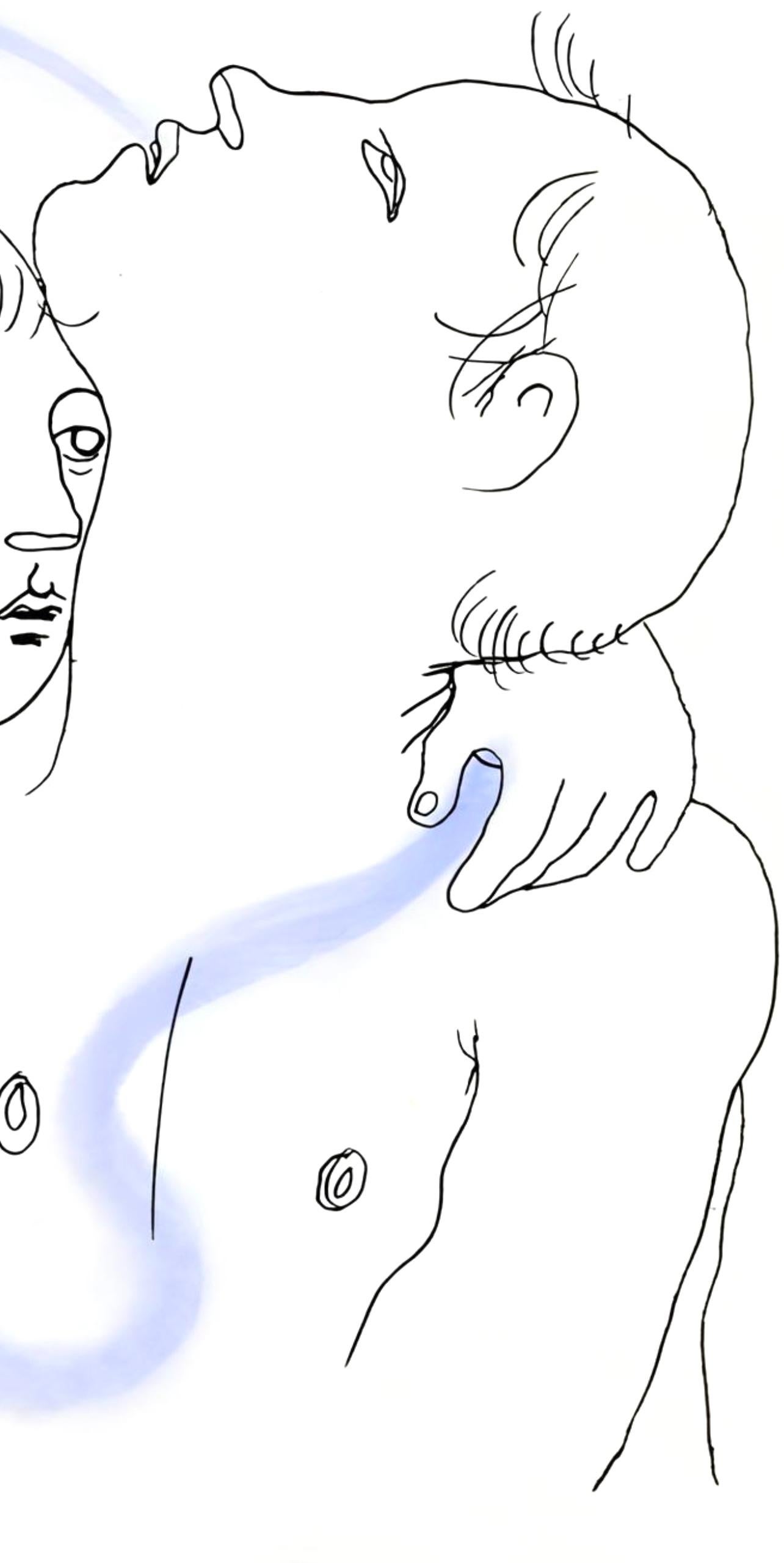 Composition, Le Livre Blanc, Jean Cocteau For Sale 3