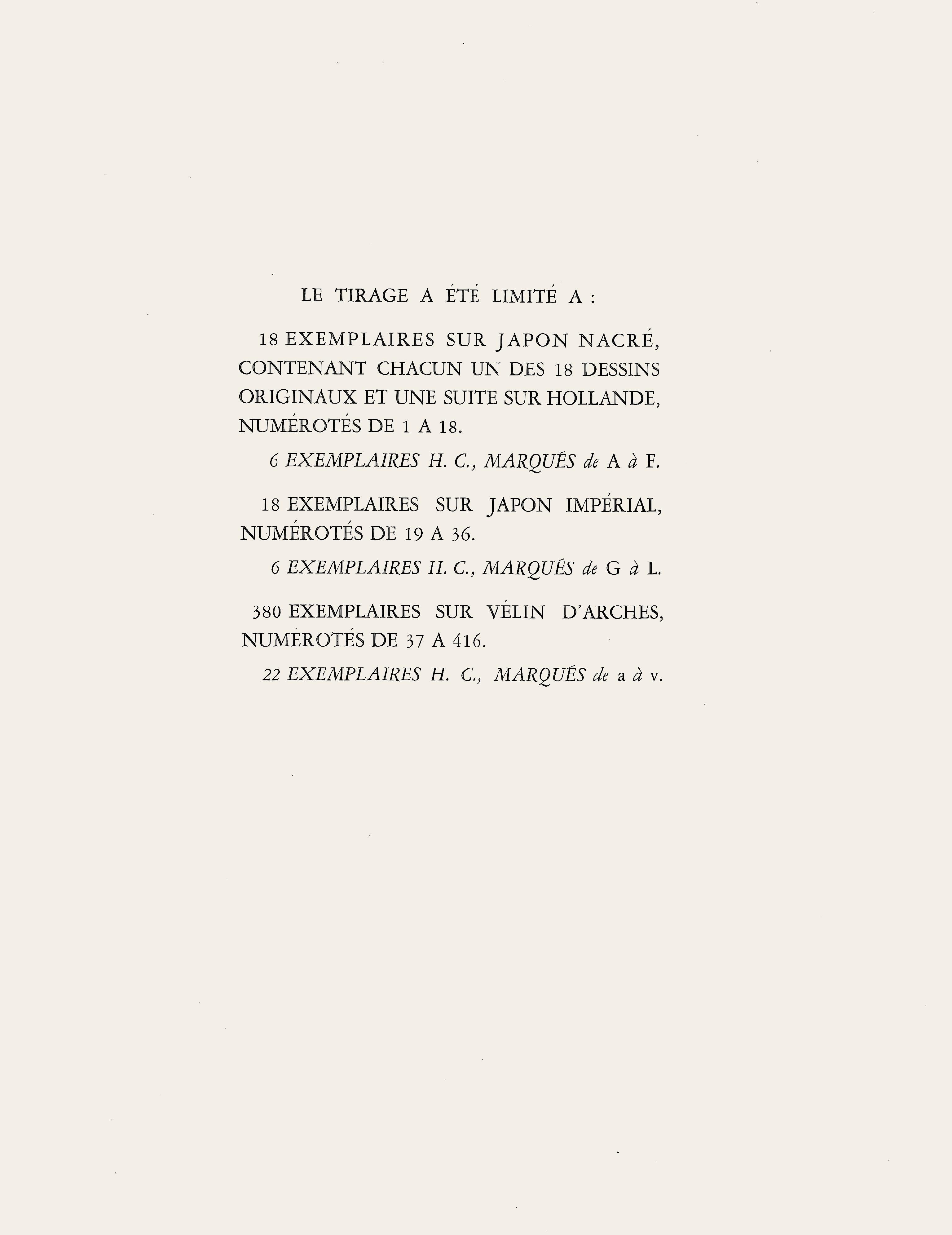 Composizione, Le Livre Blanc, Jean Cocteau in vendita 6