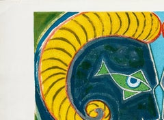 Doppio profilo di donne con figli