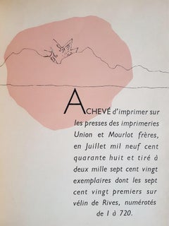 Drôle de Ménage -  Rare Book Illustrated by Jean Cocteau - 1948