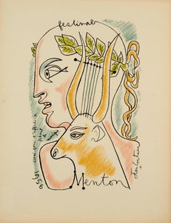 Festival de Musique de Menton by Jean Cocteau, 1956 / 1975