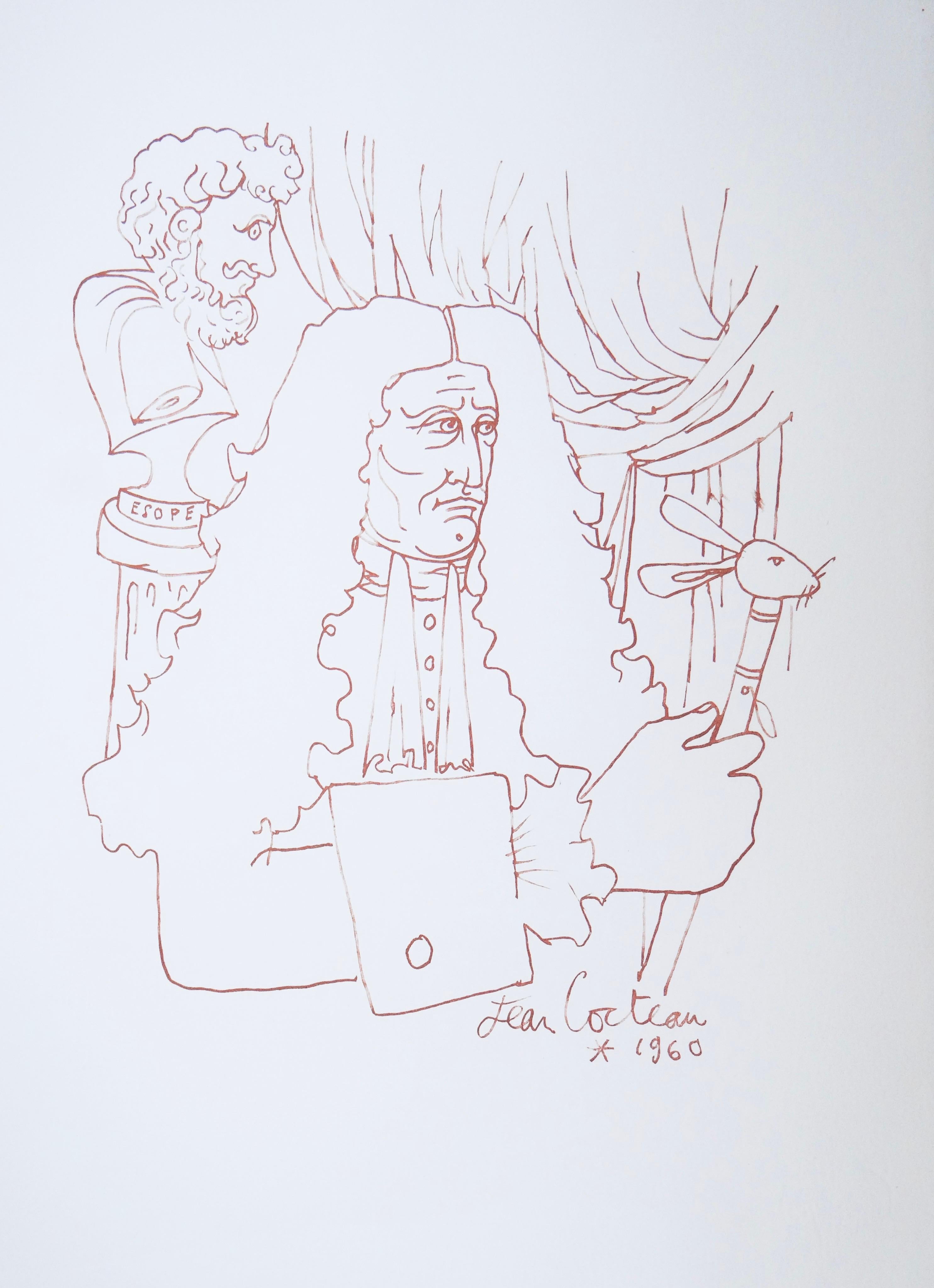 Hommage à Jean de la Fontaine, Vingt fables de La fontaine, Jean Cocteau For Sale 4
