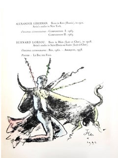 Jean Cocteau - Morlot - Litografia originale